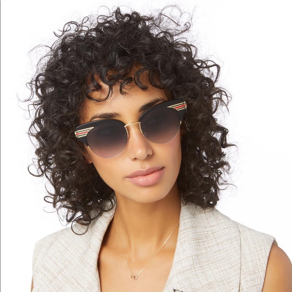 Authentic GUCCI
Gucci Brown Shaded Cat Eye Ladies Sunglasses GG0283S - Picture 1 of 14